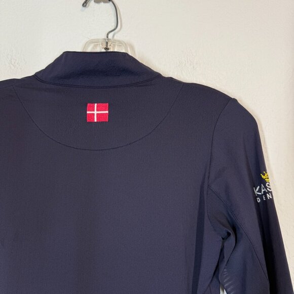 Kastel Denmark Performance Riding Blue Sun Shirt Equestrian Long Sleeve XS - Picture 5 of 11